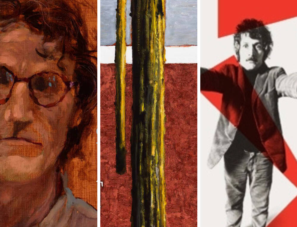 Three covers of GVSU Art Museum digital catalogues.